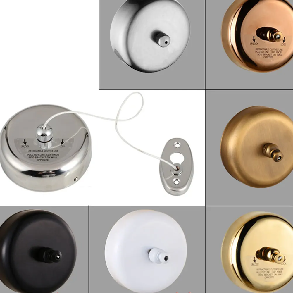 

Clothesline Balcony Invisible Washing for Drying Rack Rope Telescopic Retractable Bathroom