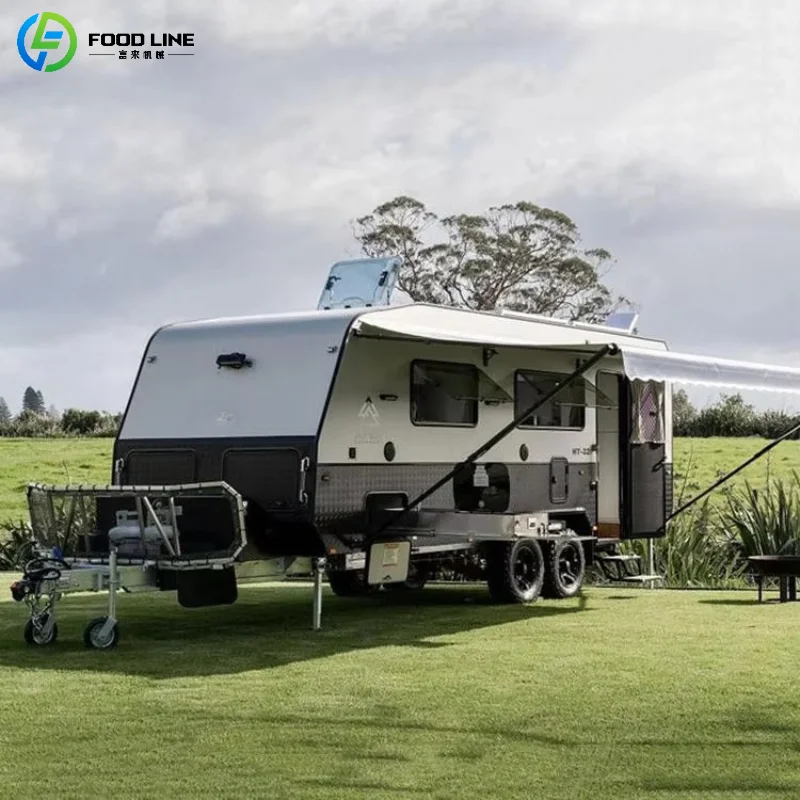 

Customized New 4x4 Off-Road Camping Travel Trailers RV Caravan Trailer Camper Truck for Adventure