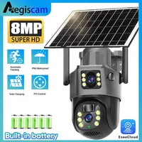 Cámara solar 4K con doble lente - 63.42 € Cámara solar 4K con doble lente