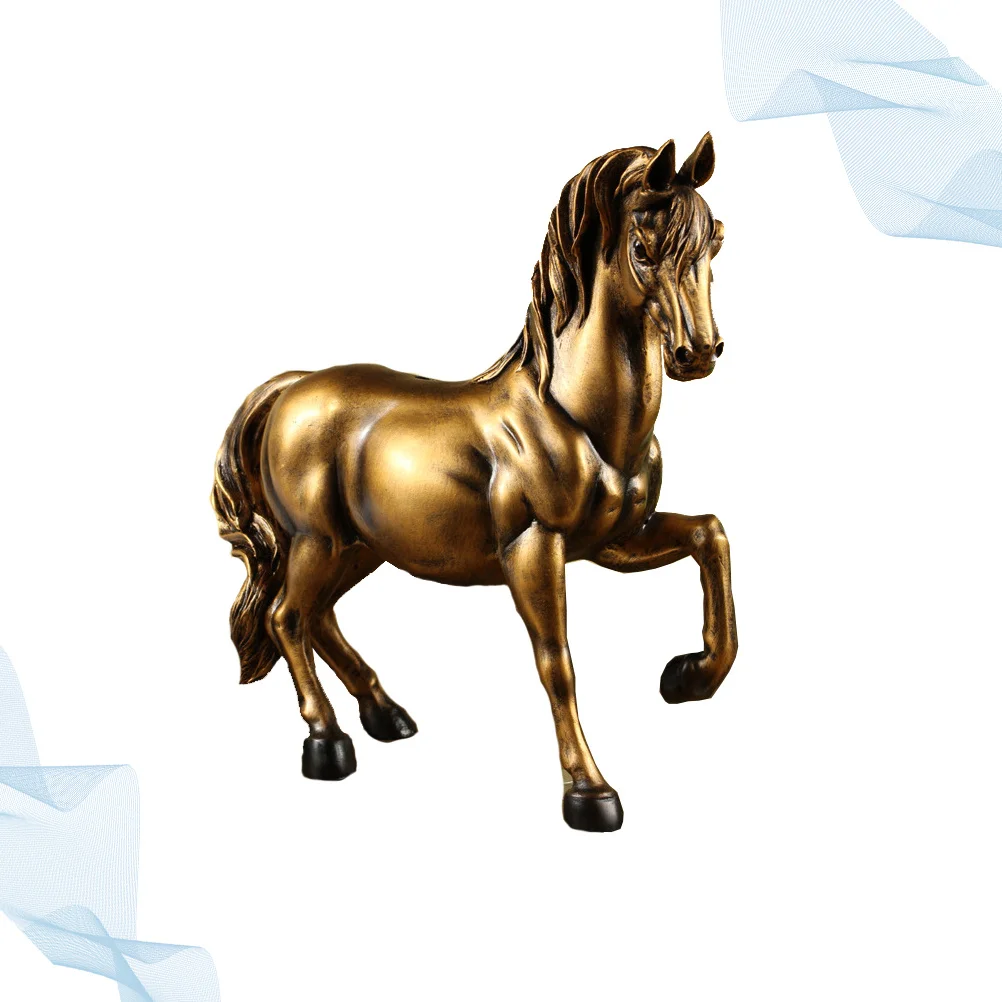 

1Pcs Horse Shape Storage Jar Premium Resin Artistic Money Box Creative Coin Bank for Kids Saving Jar Gift Artistic Money Box