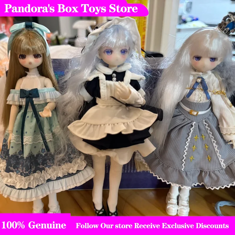 Authentic Time Gap Music Box Mystery Blind Box 6 Jointed Movable Bjd Doll Cute Desk Decor Collectible Present For Figure Collect