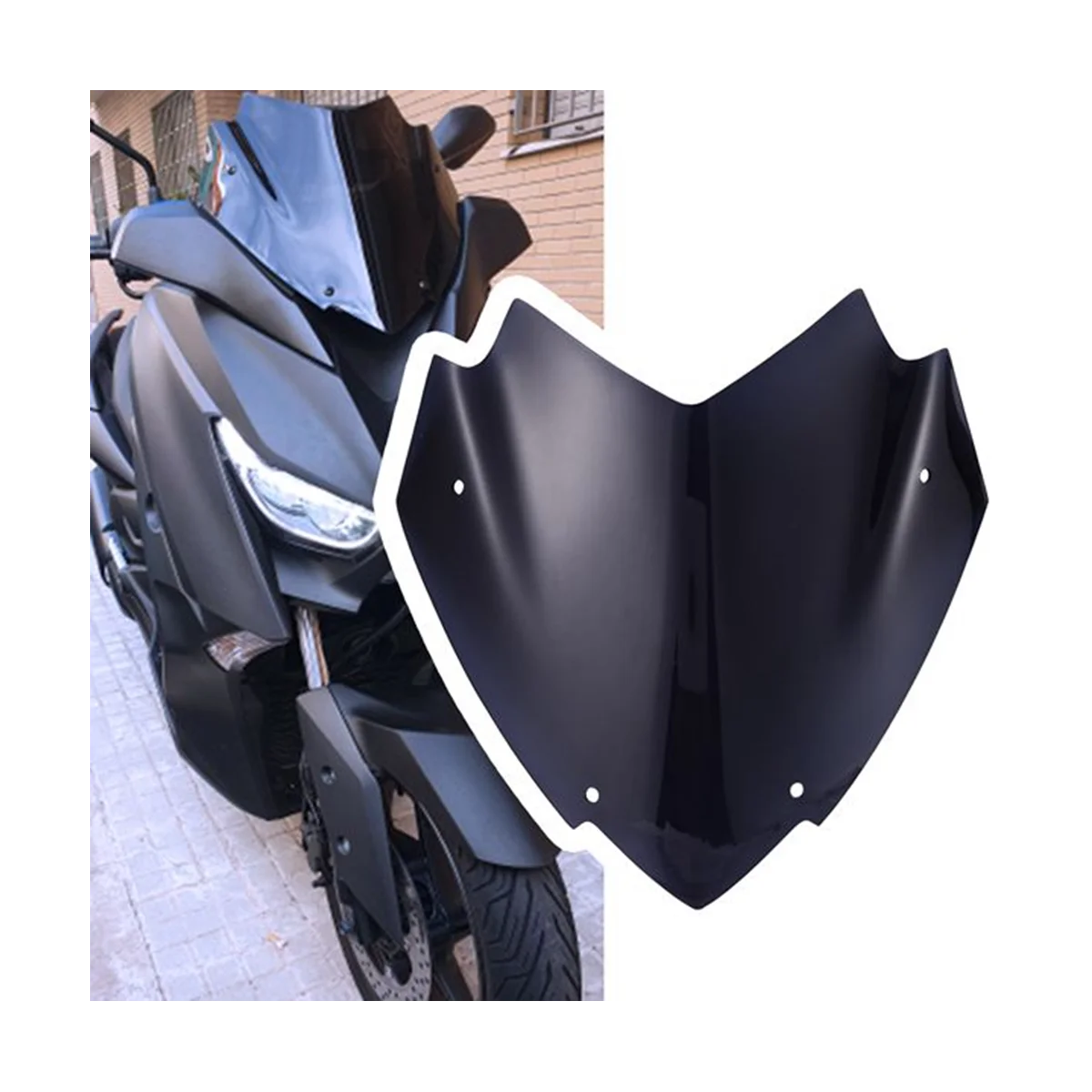 Motorcycle Sport Windshield Visor Visor Deflector WindScreen for YAMAHA XMAX 300 X MAX 250 XMAX-250 XMAX-300