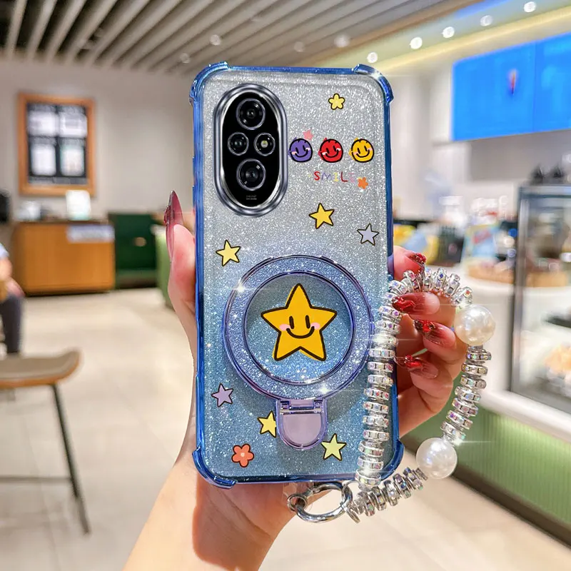 Pearl Strap Glitter… - image