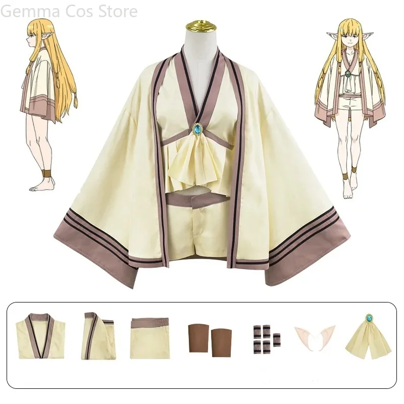 

Frieren Anime Frieren: Beyond Journey's End Serie Cosplay Costume Wig New Character Cosplay Magician Uniform Party Comic Con