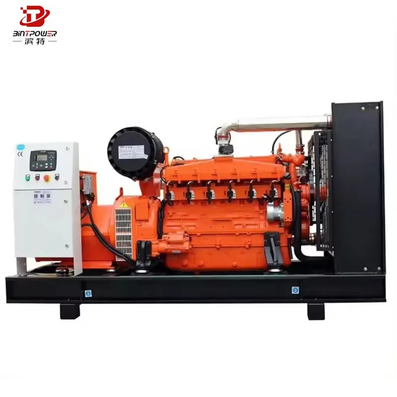 LPG biogas natural engine generator CUMMINS 500kw electric generator price