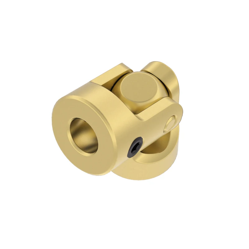 3mm to 3mm D7L13 Brass Copper Cardan Joint Gimbal Couplings Shaft Motor Connector Universal Joint Rc Boat Car Parts Accessories