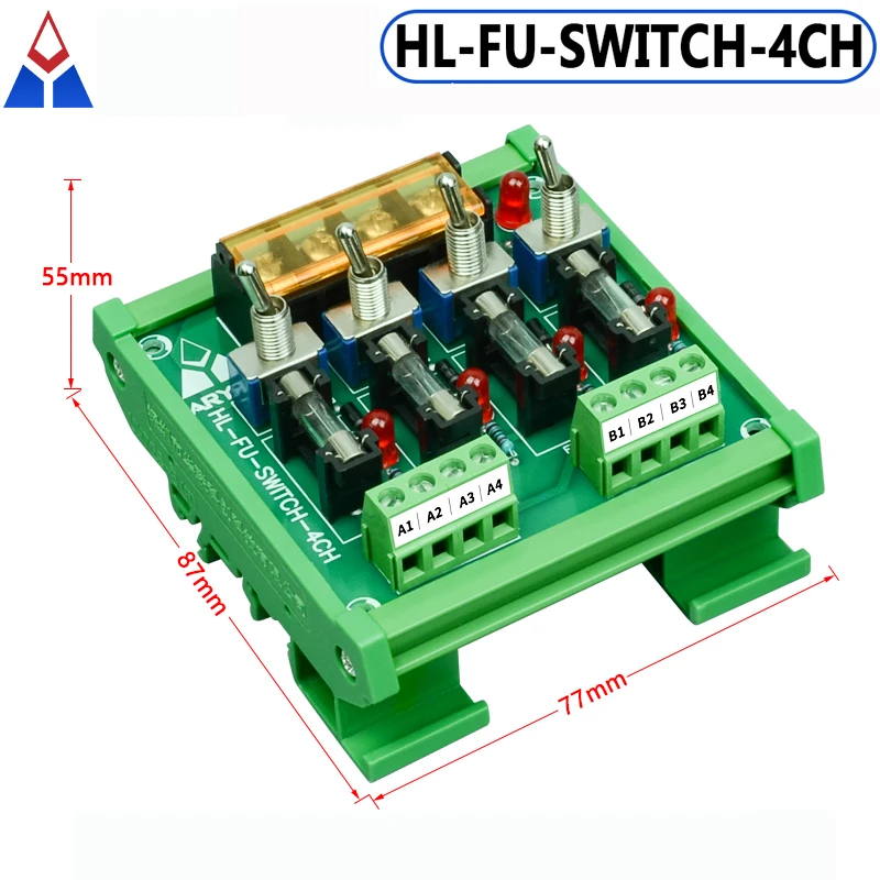 12V 24V Stromverteiler 16-Wege-Sicherungskasten mit Schalter für Stromversorgung, Stromverdrahtung, LED-Schalter – Detail 5