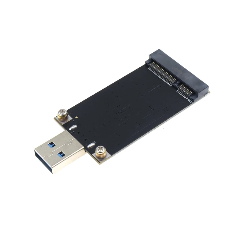 High-Quality Msata to USB 3.0 Solid-State Drive to Mobile Hard Drive ASM1153E Chip Plug and Play For sizes 30 * 50