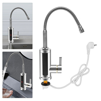 3000w Electric Water Heater Faucet, Kitchen Faucet, Heating Faucet 15-50 ° C G1/2 Bathroom Sinks, Kitchens