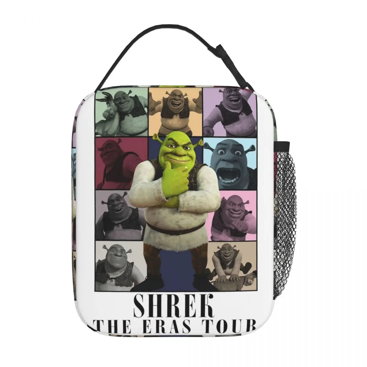 

Insulated Lunch Bags Shreks The Eras Tour Funny Merch Vintage Lunch Container Causal Thermal Cooler Lunch Box For Work