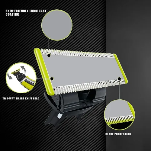 Imagen 2 del producto Cuchilla de repuesto para recortadora de cuchillas reemplazable para Philips OneBlade QP2520 QP2530 QP6510 QP6520