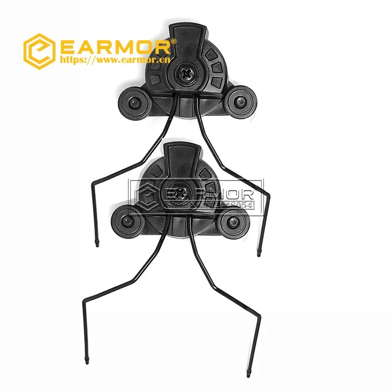 EARMOR M12 EXFIL Rails Adapter Attachment Kit Tactical Headset Adapter for EARMOR M31 / M32 / M31H / M32H Headset Upgrade Update