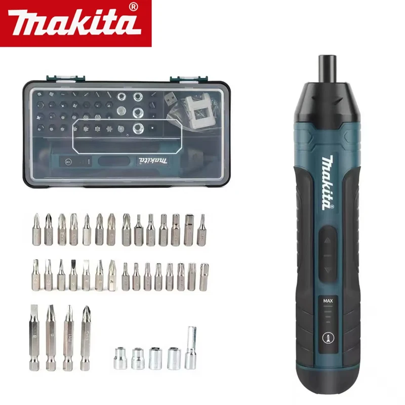 Makita 1300mAh Rechargeable Multi-function Repair Tool,Cordless Electric Screwdriver & Power Drill,