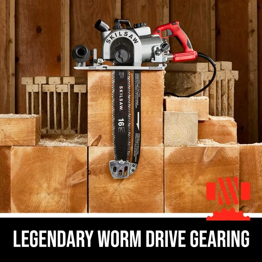 16 InWorm Drive Carpentry Chainsaw woodworking tools chain saw electric reciprocating saw herramientas