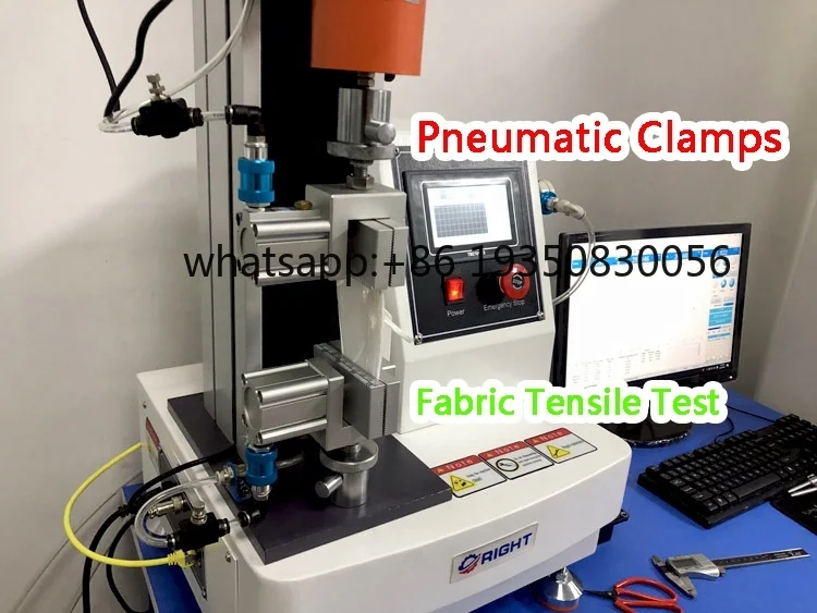 Manufacturer Cheap Fabric Plastic Polymer Tensile Tester Universal 2KN Compression Tensile Testing Machine Price
