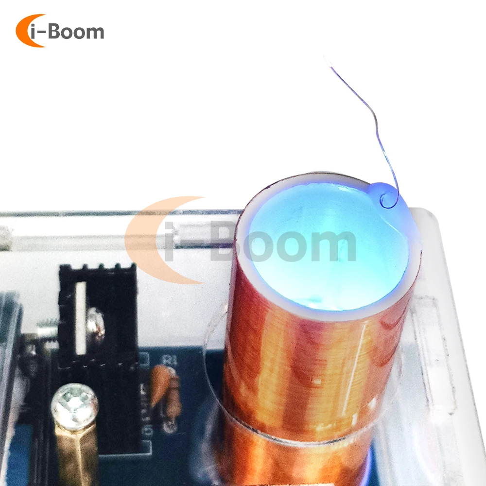 Tesla Coil Set High Voltage Generator Electromagnetic Induction Demonstration Module USB Charging Science Small Experiments Toys