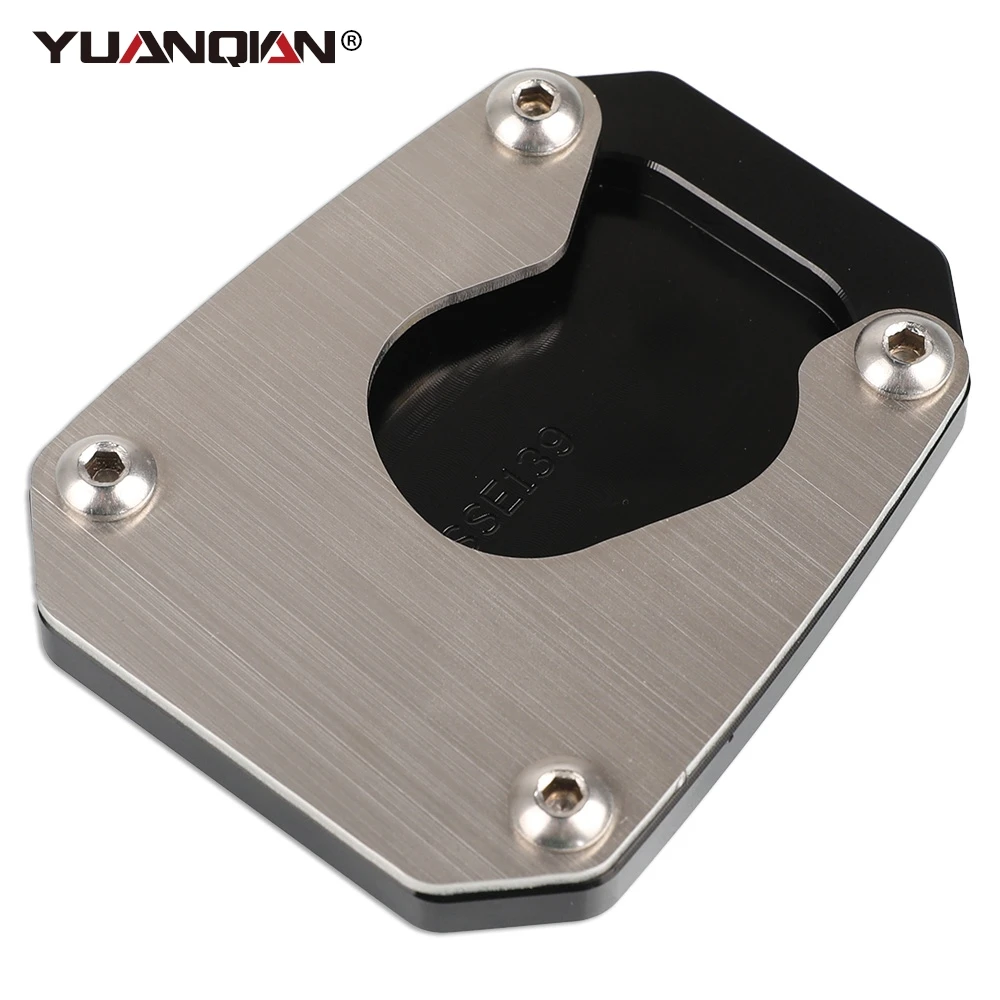 دراجة نارية مسنده القدم الجانب حامل تمديد وسادة دعم لوحة تكبير لهوندا VFR 1200 X VFR1200X DCT 1200 CROSSTOURER DCT #3