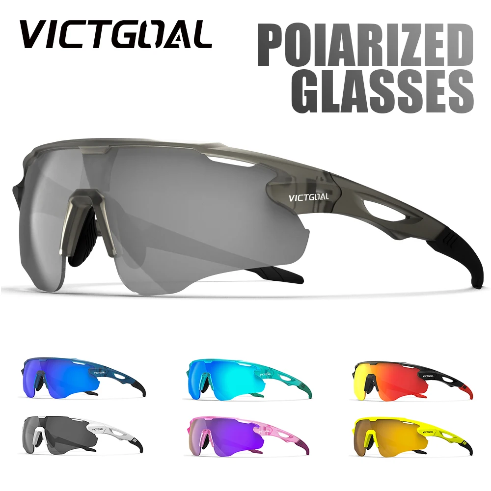 

VICTGOAL Polarized Cycling Sunglasses for Men Women UV400 Protection Bicycle Eyewear Running Climbing Outdoor Sports Glasses