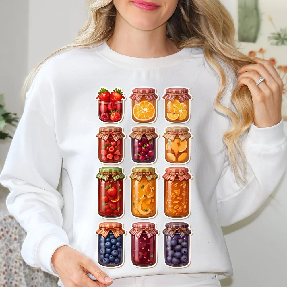 

Fruit Elements, Unique, Y2k Hoodie Women, Korean Style Sweatshirt, Oversized Graphic, Hand-Painted Art, Cozy Fleece Fall Winter