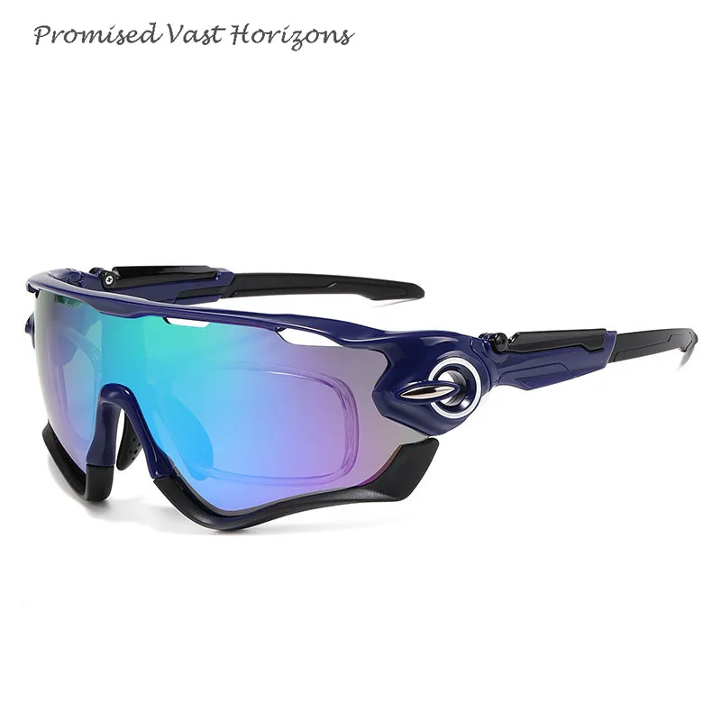 Kacamata Bersepeda Pria Olahraga Lapis Luar Ruangan Baru Kacamata Hitam Miopia Lari Grosir