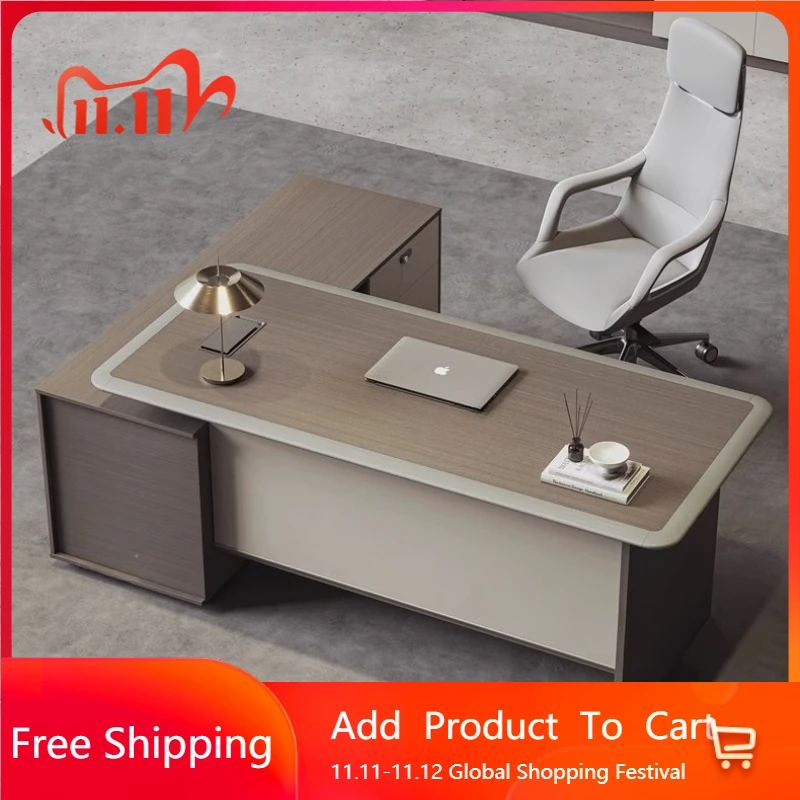 

Manager Designer Desk Chair Reading Storage Modern Accessories Standing Desks Cabinets Unusual High Quality Bureau Furniture