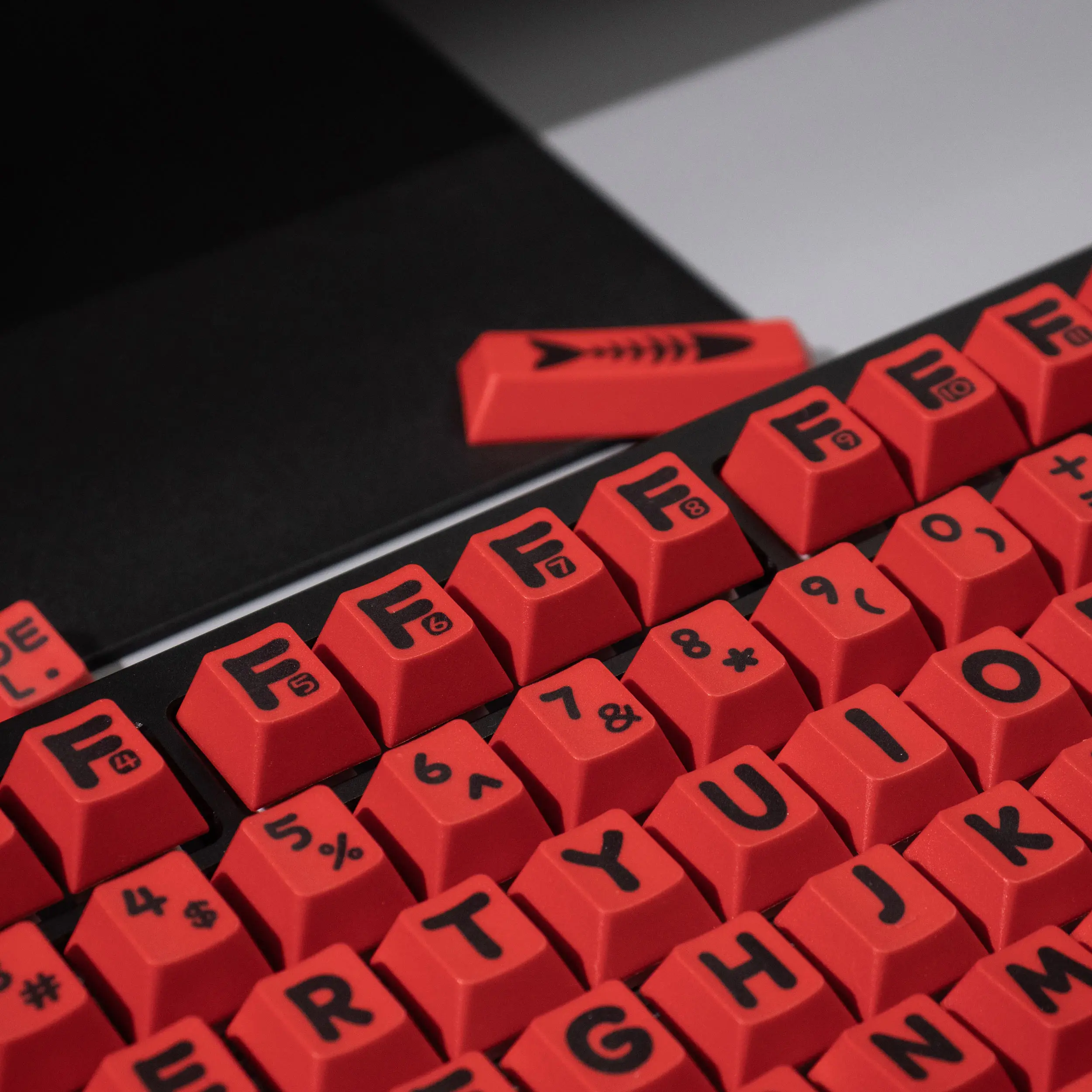 Dierenfeest Rode R2 Keycap 142key Cherry Profiel Pbt Thermisch Sublimatie Mechanisch Toetsenbord Gepersonaliseerde Keycaps