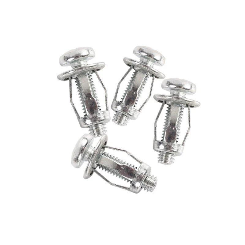 10 Pcs M5/M6 Jack Nuts Metal Screw Petal Nuts Screw For Hollow Wall