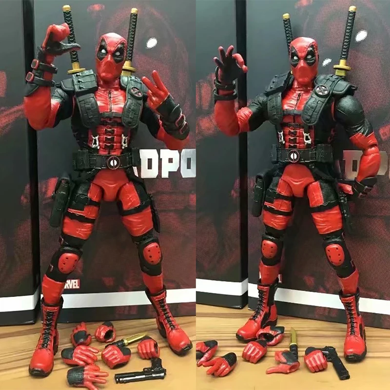 

Hot Toys X-Men Deadpool Action Figure Marvel Super Hero Figurine Collectible Model Toy 30cm 1/6 Scale Gift