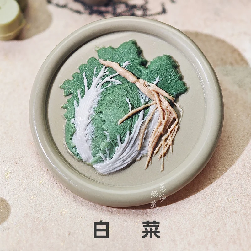 Nuevo sello de cera de fresa Vintage, cabeza de latón multicapa de forma especial, sobre en relieve 3D, decoración de invitación, juguete DIY