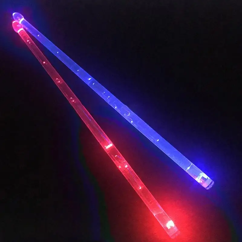 LED Drum Sticks 2X Glow Drum Sticks For Adults 15 Color Changing Rechargeable Drumsticks For Adults Kids Christmas