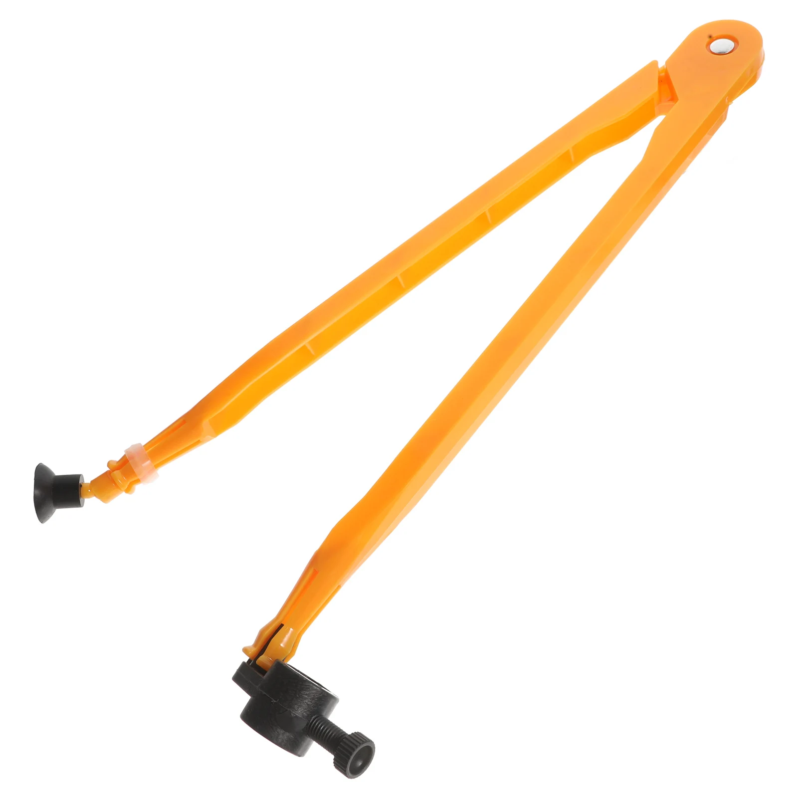 Профессиональный пластиковый компас, инструмент для обучения математике, универсальное средство для геометрического рисования для демонстрации учителя доски, оранжевый