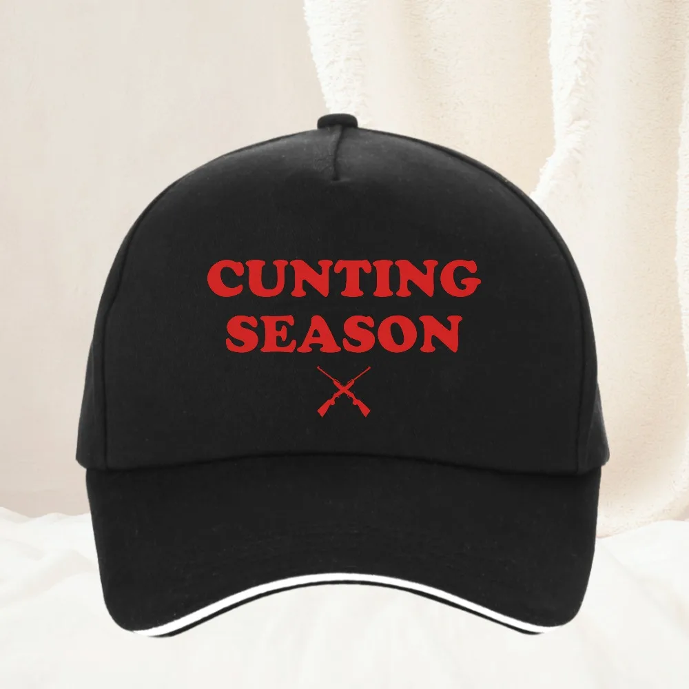 

Cunting Season Printed Baseball Hat Outdoor Sunscreen Sports Leisure Travel Camping Duck Tongue Hat