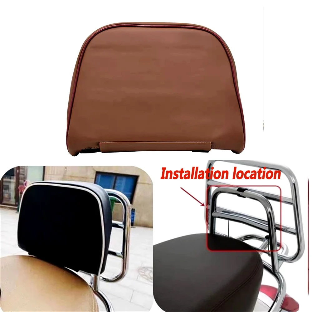 

For Vespa modified backrest Primavera/Sprint 150 GTS300 GTV6 Gtv Six Days rear shelf backrest quick release back pad