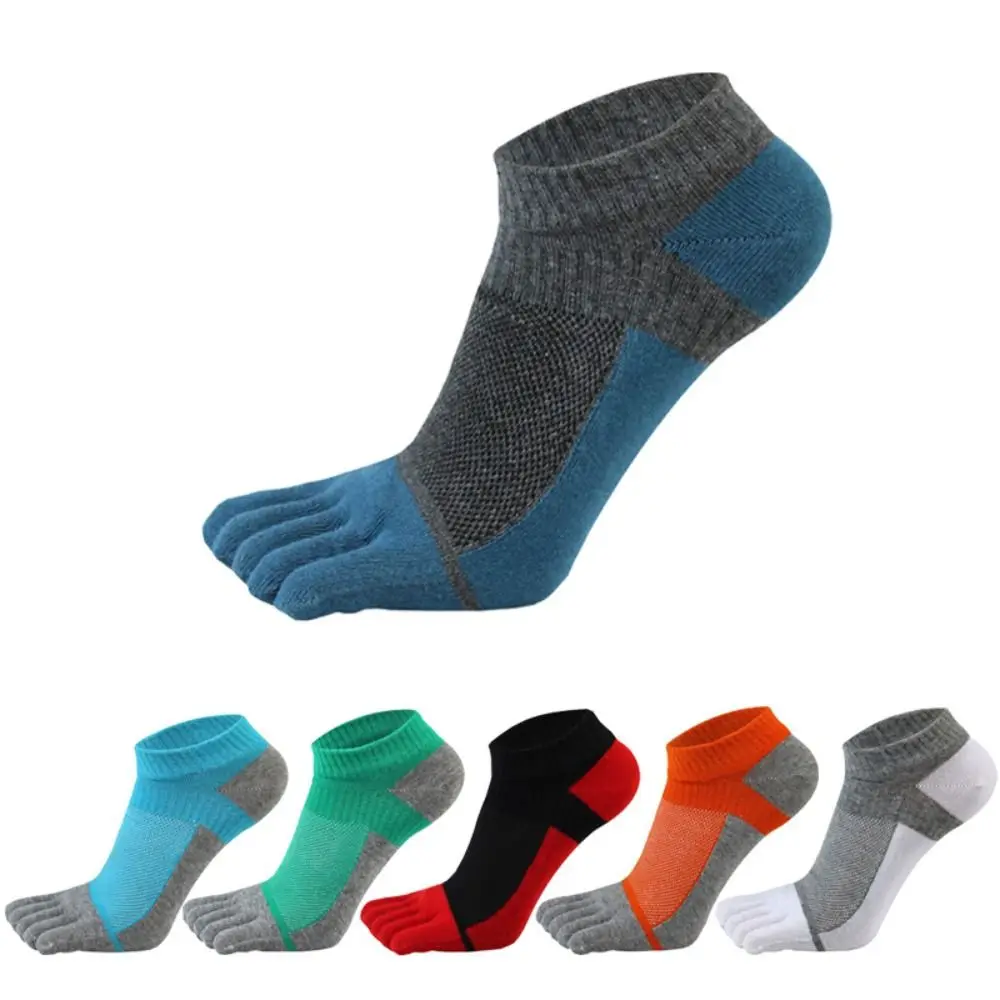 

Compression Shaping Socks Anti Friction Comfortable Pure Cotton Men's Socks No Show Ankle Socks Five Finger Socks Ankle Socks