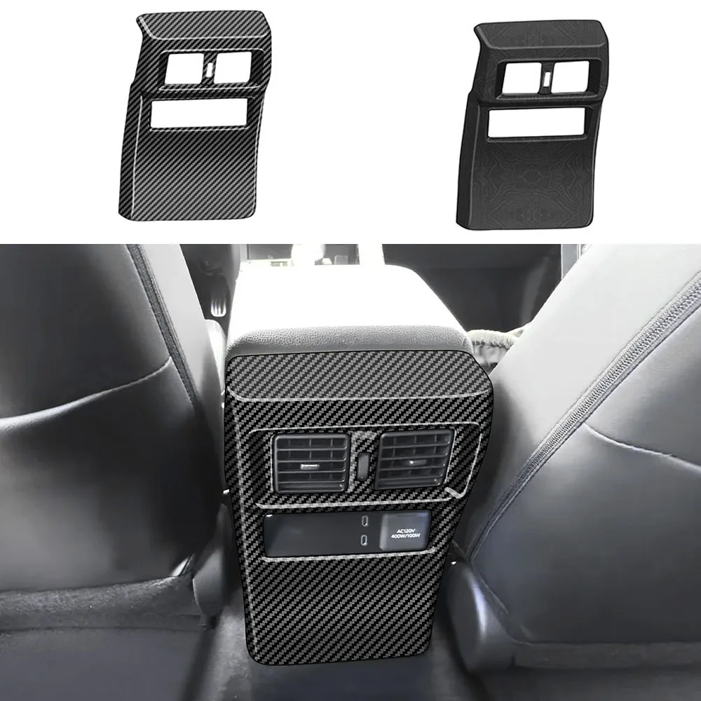 

Fit for Toyota 4Runner 2025 2026 Carbon Fiber Rear Air Outlet Vent Panel Cover Trim