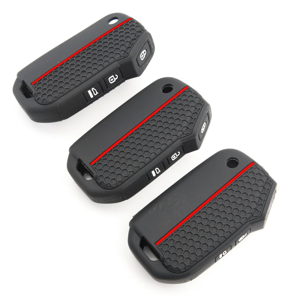 Soft Key Holder For Kia K3 K5 Sport Soul Sportage Niro Telluride Carnival Sorento Cerato Seltos Sonet Ceed Xceed Proceed Premium