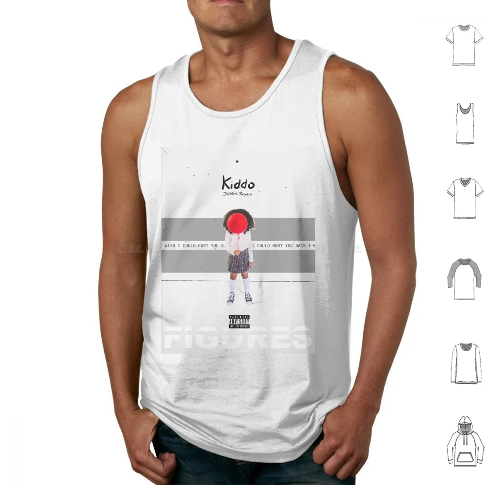 Reyez camisetas sin mangas chaleco sin mangas Reyez Reyez figuras Kiddos Obturador Isla Indie Indie Pop Alt chica Hippie alternativa