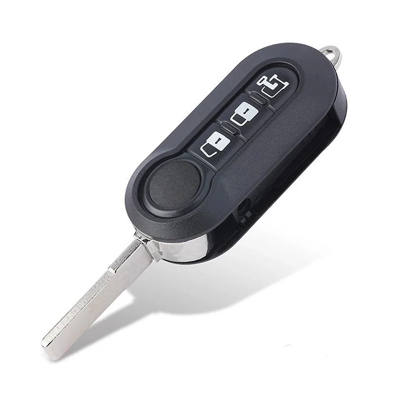 For Ford KA 3 Buttons SIP22 Car Remote Key Case Cover Key Shell for Fiat 500 Ducato Bravo Doblo Iveco Daily Citroen Nemo