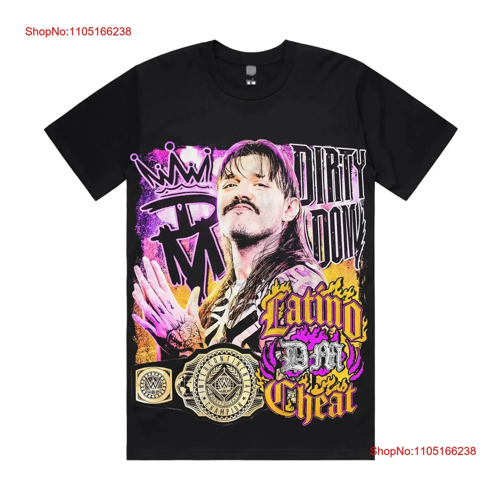 Dominik Mysterio T shirt vintage Washed Breathable Stretched streetwear Slightly Soft Casual graphic Top For Everyday Wear