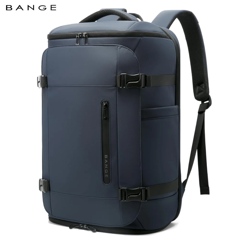 

Bange New Men's Travel Backpack, Waterproof Large Capacity Hiking and Camping Backpack, Carrying Backpack with Shoe Compartment