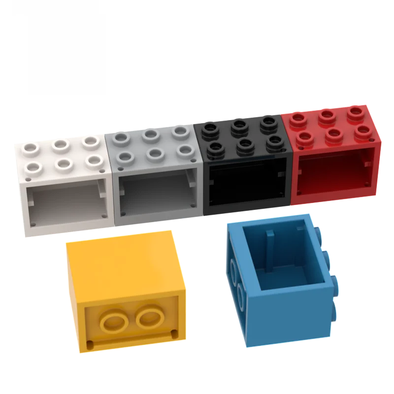 10pcs Compatible MOC Brick Parts 92410 Cupboard 2 x 3 x 2 Building Block Particle DIY Assmble Kid Puzzle Brain Toy Birthday Gift