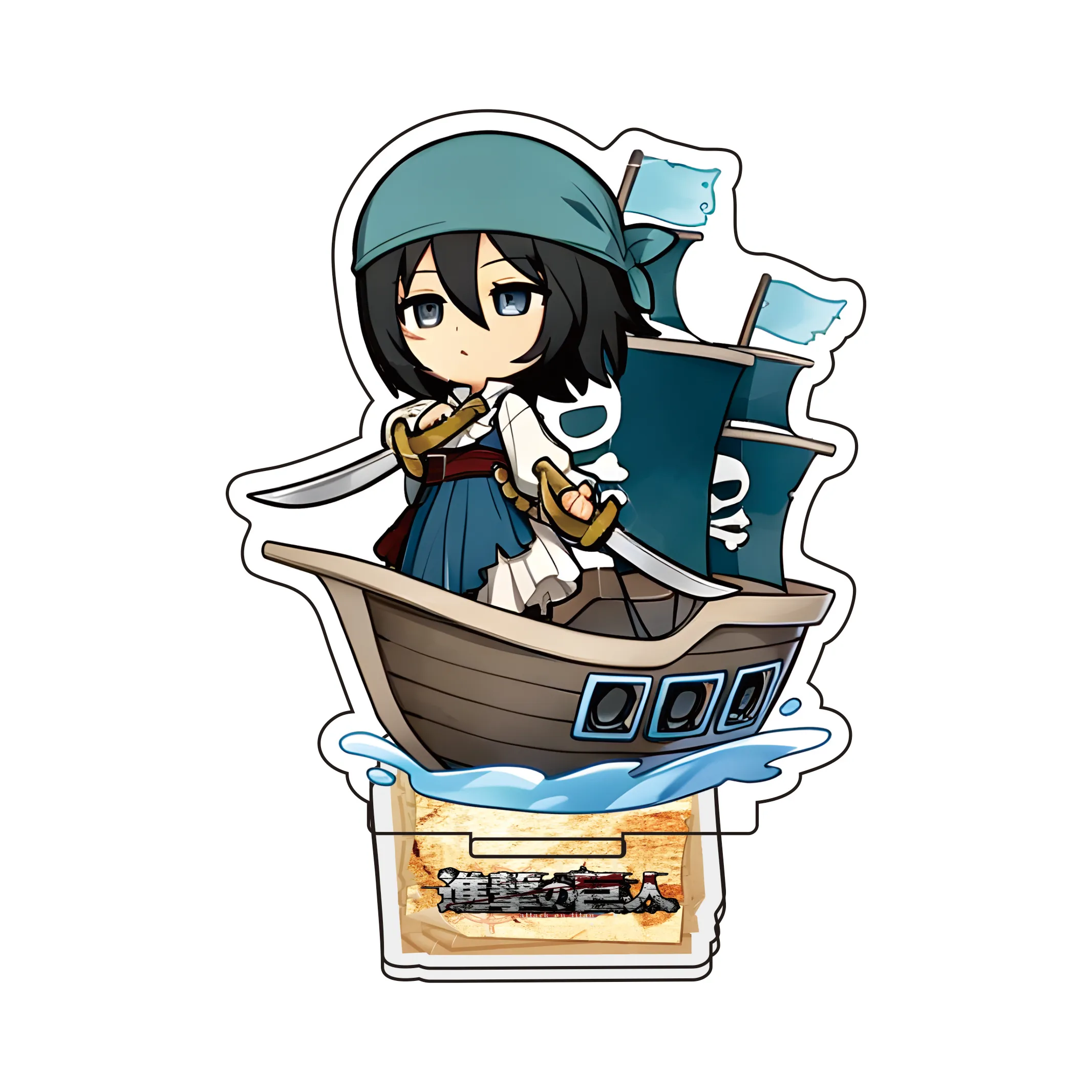 HOT Anime Attack on Titan 10cm Acrylic Stand Tabletop Decorations Eren Yeager Accessories Decor Gifts Exquisite Product Keychain
