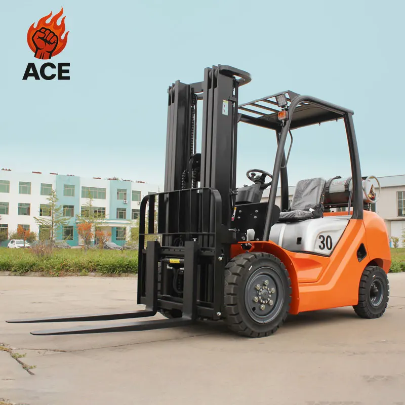 Japońskie wózki widłowe 3-tonowe, wózki magazynowe, wózki widłowe diesla EPA EURO5 2TON 3TON 3.5TON, wózki widłowe diesla z możliwością personalizacji