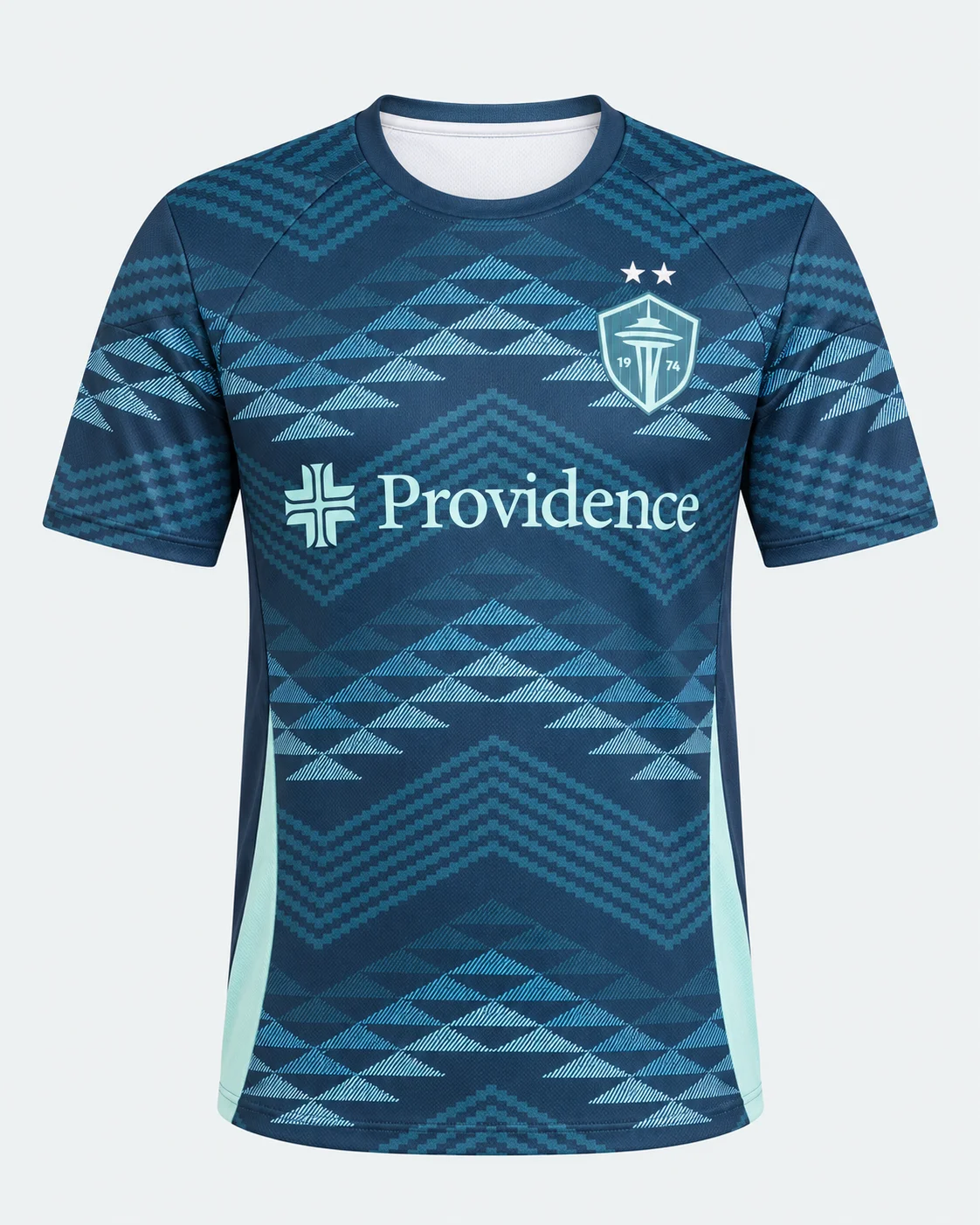Seattle Sounders FC 26-27 Heim-Fußballtrikot Grün Herren Kurzarm Rundhals Fußballshirt Spiel- und Trainingstrikot – Detail 6