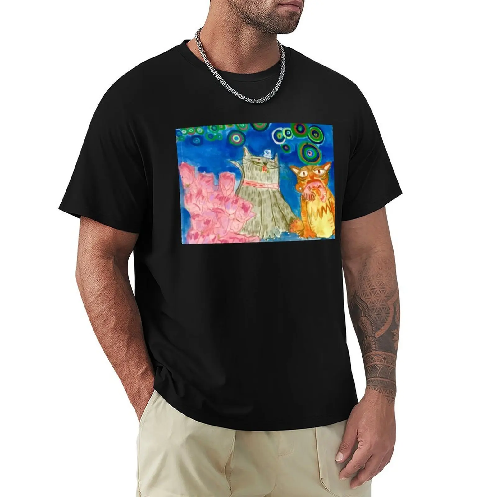 

88. My Ceramic Cats. T-Shirt topping basketball graphic tees summer clothes anime shirts men