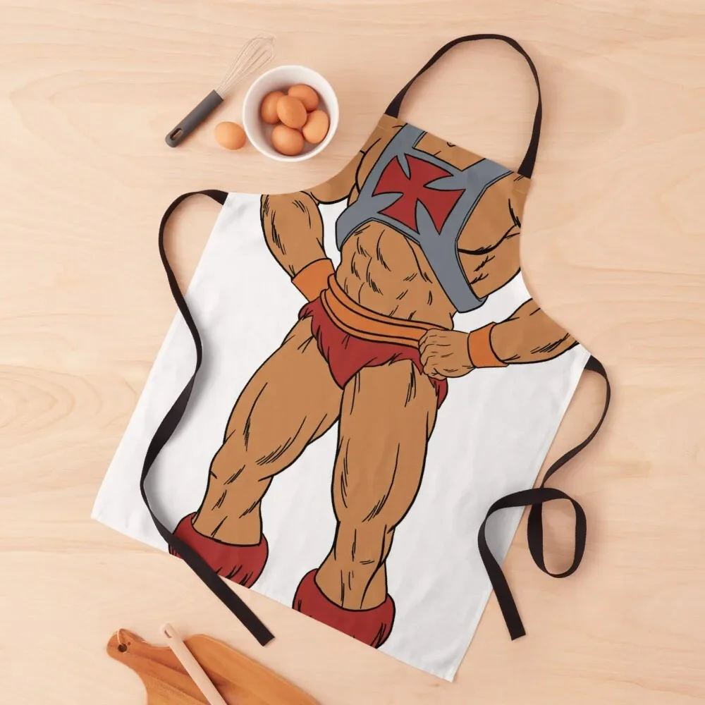 He-man vintage tribute Apron Cleaning Products For Home Women Kitchen Apron