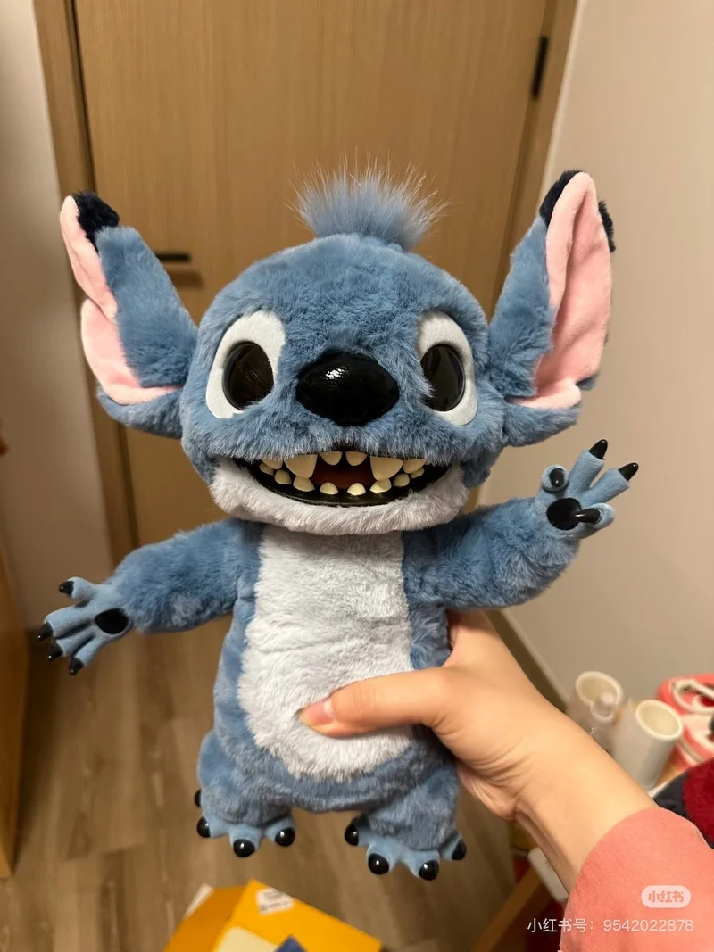 本物の 16/28/52 センチメートルディズニーステッチぬいぐるみかわいいアニメステッチバックパックペンダント人形ぬいぐるみフィギュアおもちゃクリスマスギフト