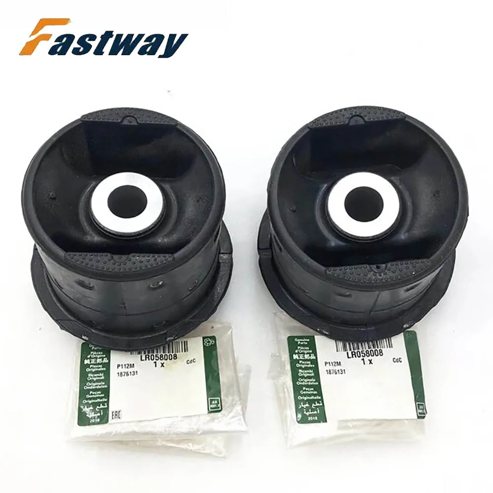 4PCS Rear Axle Beam Mount Rubber Bushing Kit For LAND ROVER RANGE ROVER IV L405 2013- RR SPORT II 2014- LR058008 LR037514