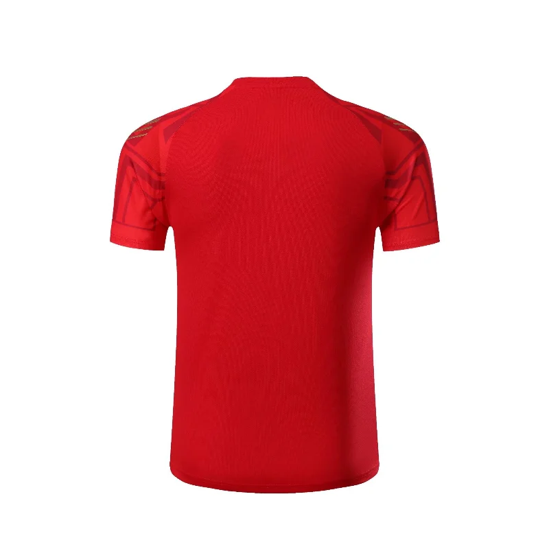 2026 New Badminton Sportswear Table Tennis Short-sleeved Limited Edition Competition Suit Breathable Sweat-absorbent Top T-shirt - view 6
