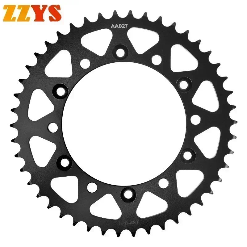 520 46T Rear Sprocket Gear Wheel Cam For Yamaha Off Road YZ450 YZ450FX 16-22 YZ250 YZ250L YZ250R YZ250T YZ250N YZ250X YZ 250 450